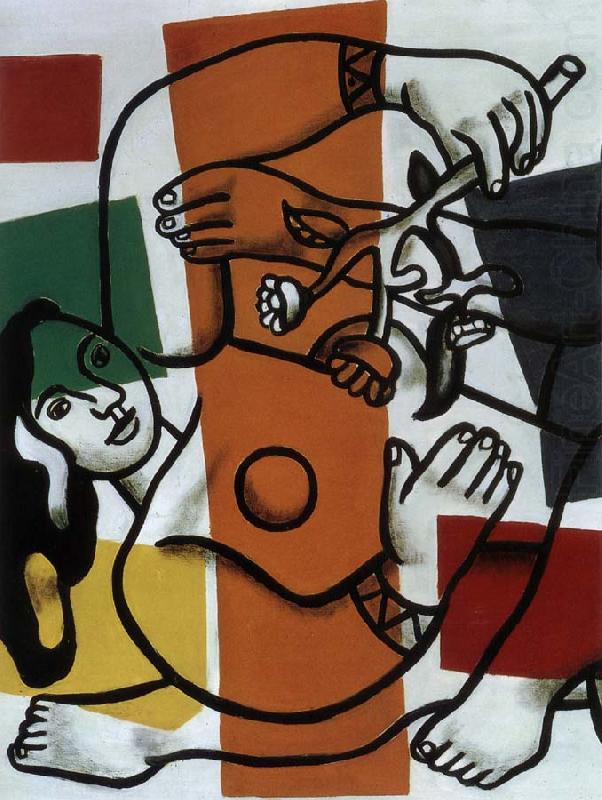 Woman and Flower, Fernard Leger